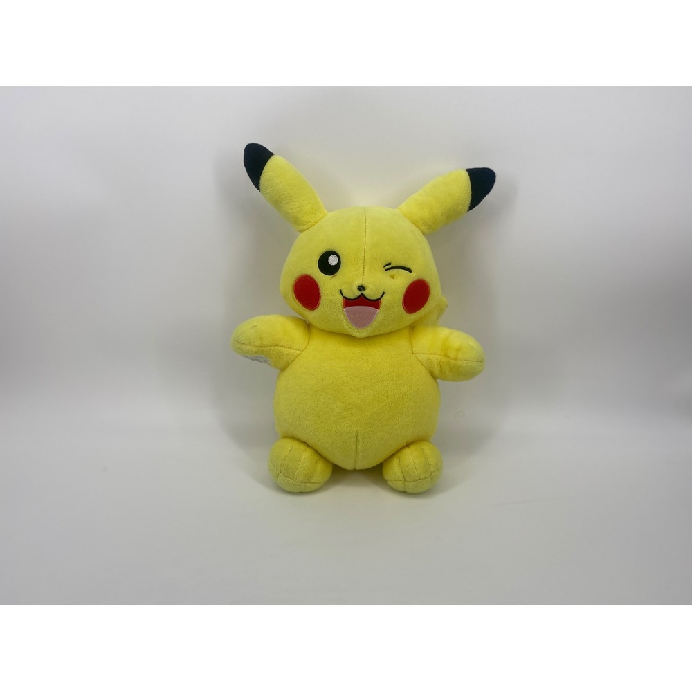 Build-A-Bear Pokemon Pikachu 25th Anniversary Plush Winking Yellow Stuffed Toy